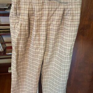 Girls plaid pants by Zara